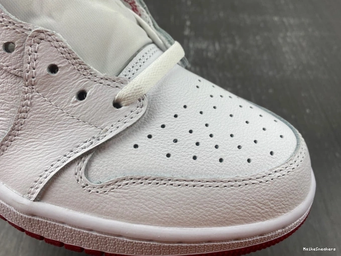 MaikeSneakers 1 Varsity White 705329-101 Jordan Low Red Retro 0711